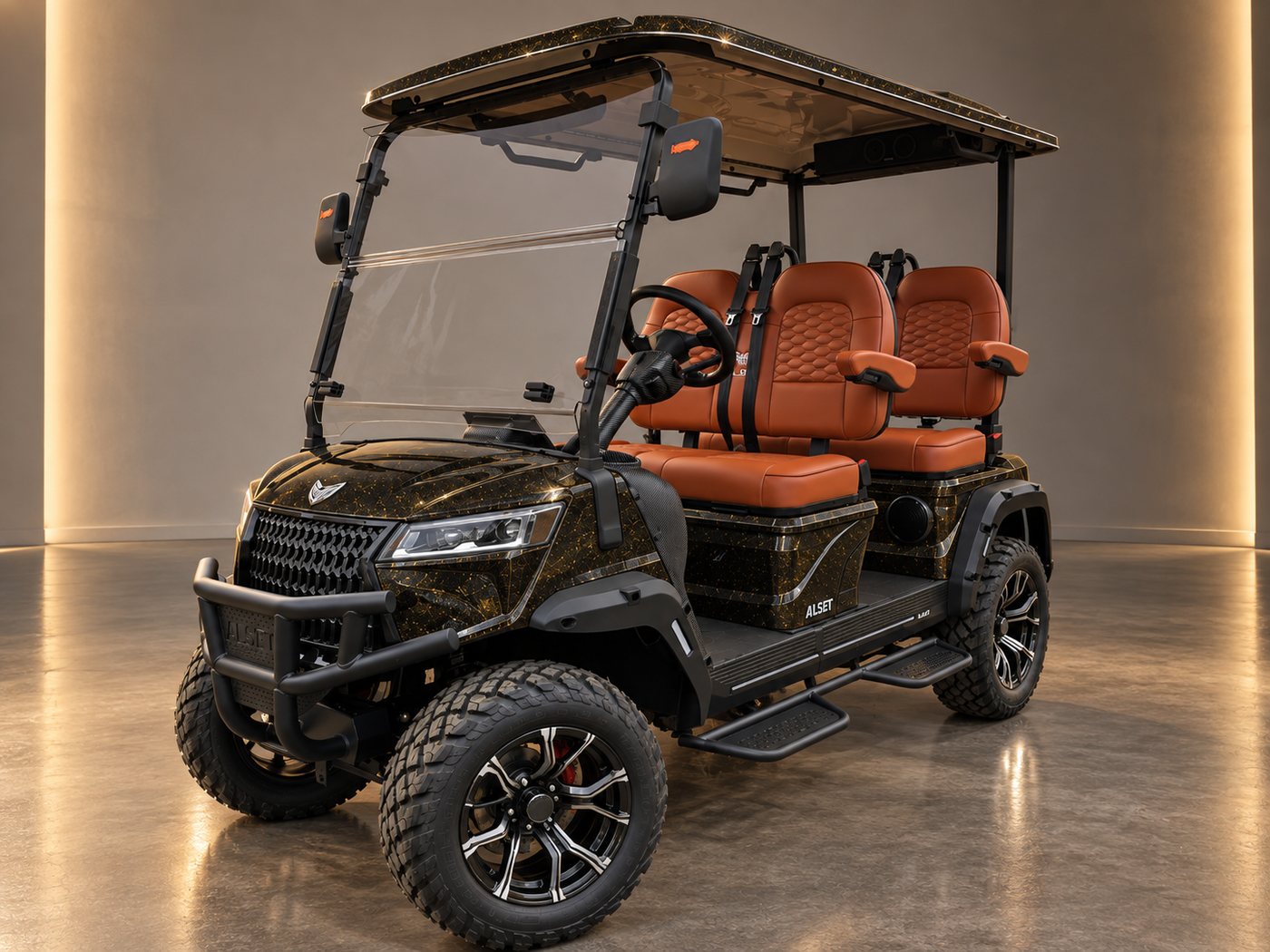 Ascend · Design Studio — ALSET lithium electric golf cart