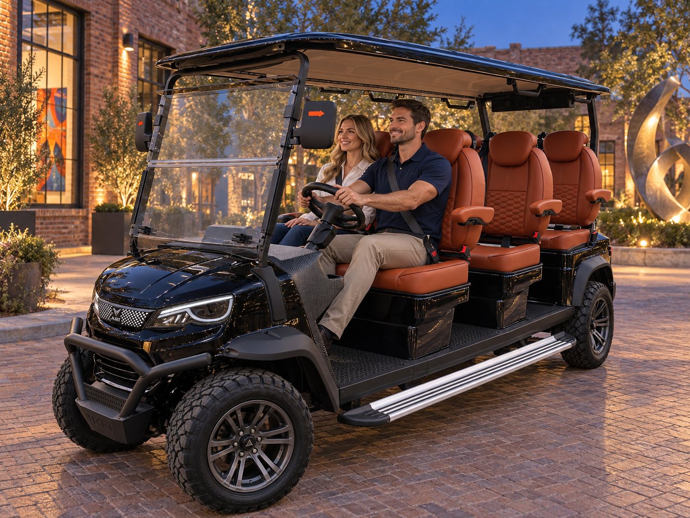 Glide · Arts District — ALSET lithium electric golf cart