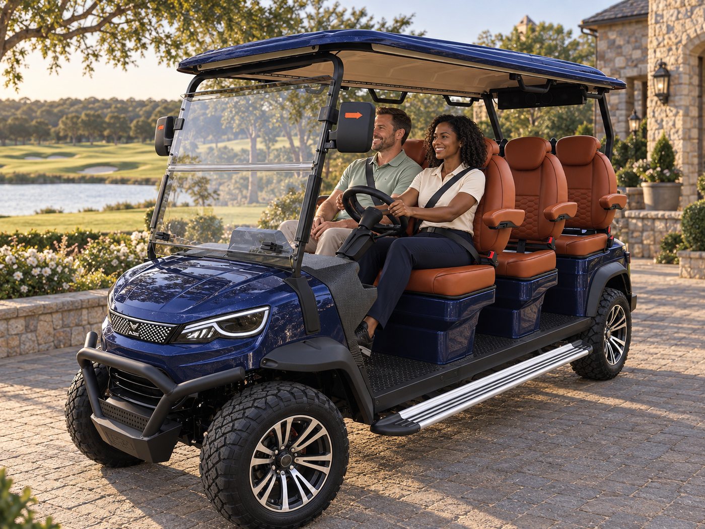 Glide · Golf Weekend — ALSET lithium electric golf cart