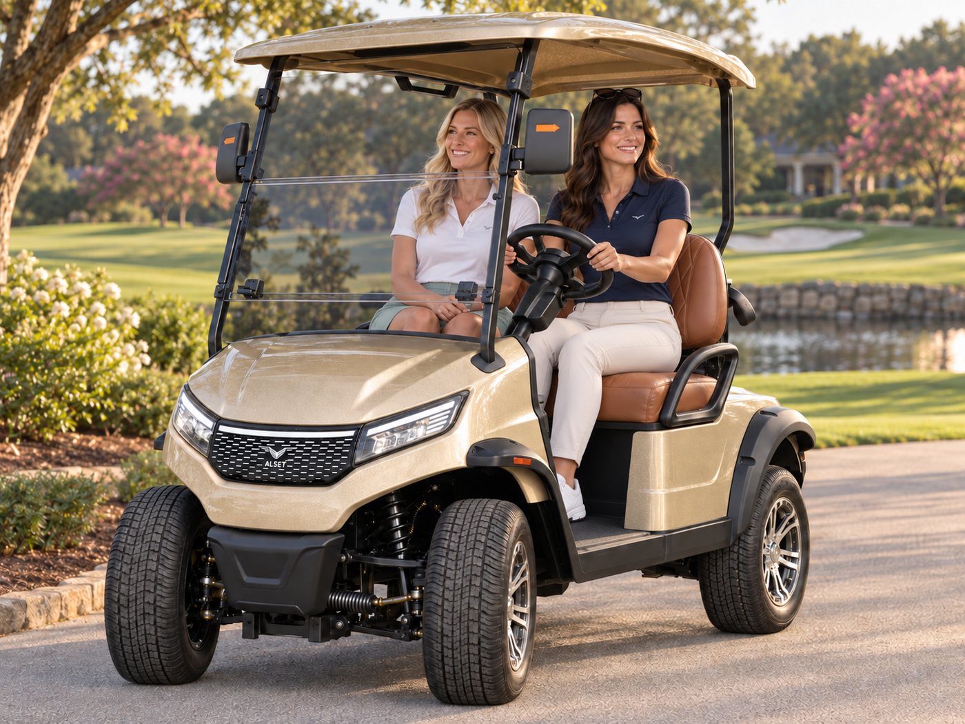 Heritage · Country Club — ALSET lithium electric golf cart