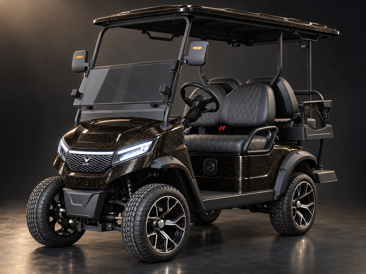 Heritage · Signature Studio — ALSET lithium electric golf cart