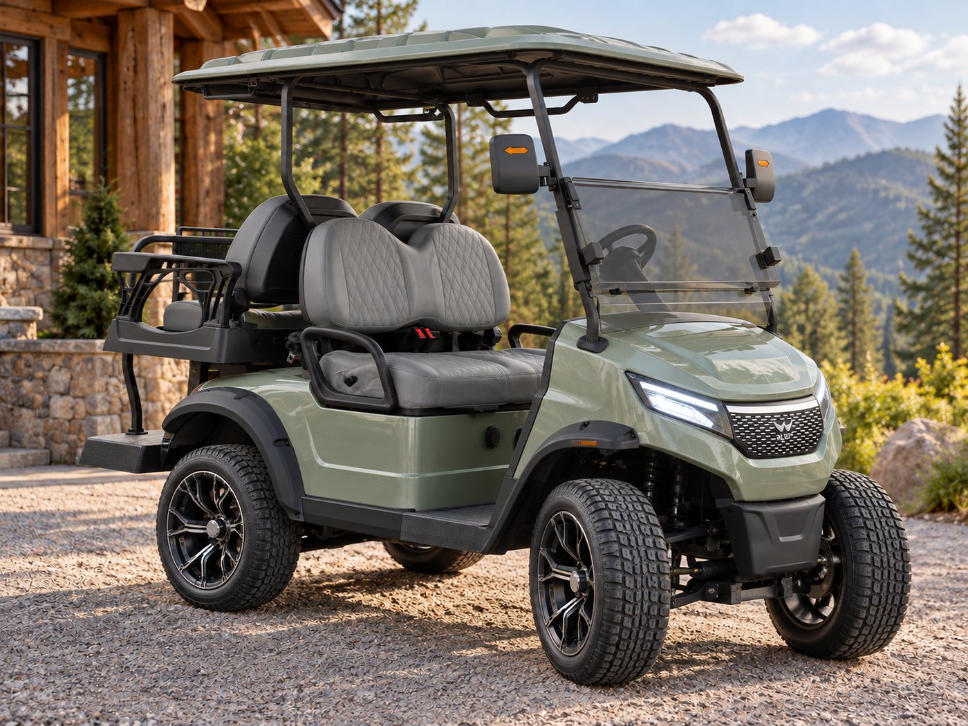 Heritage · Mountain Lodge — ALSET lithium electric golf cart