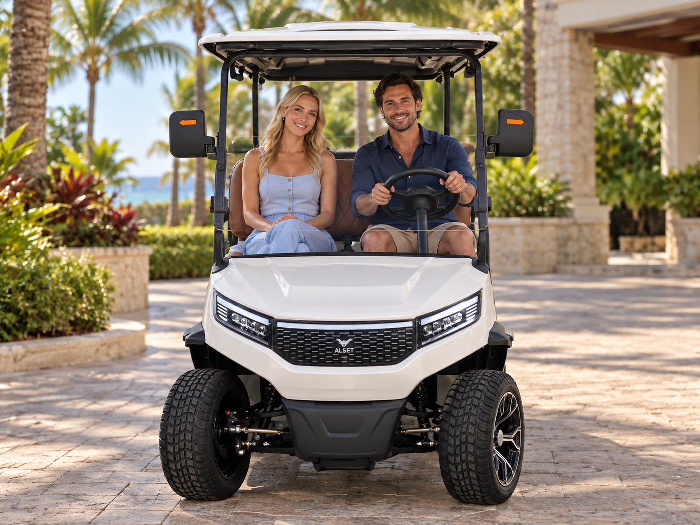 Heritage · Palm Court — ALSET lithium electric golf cart