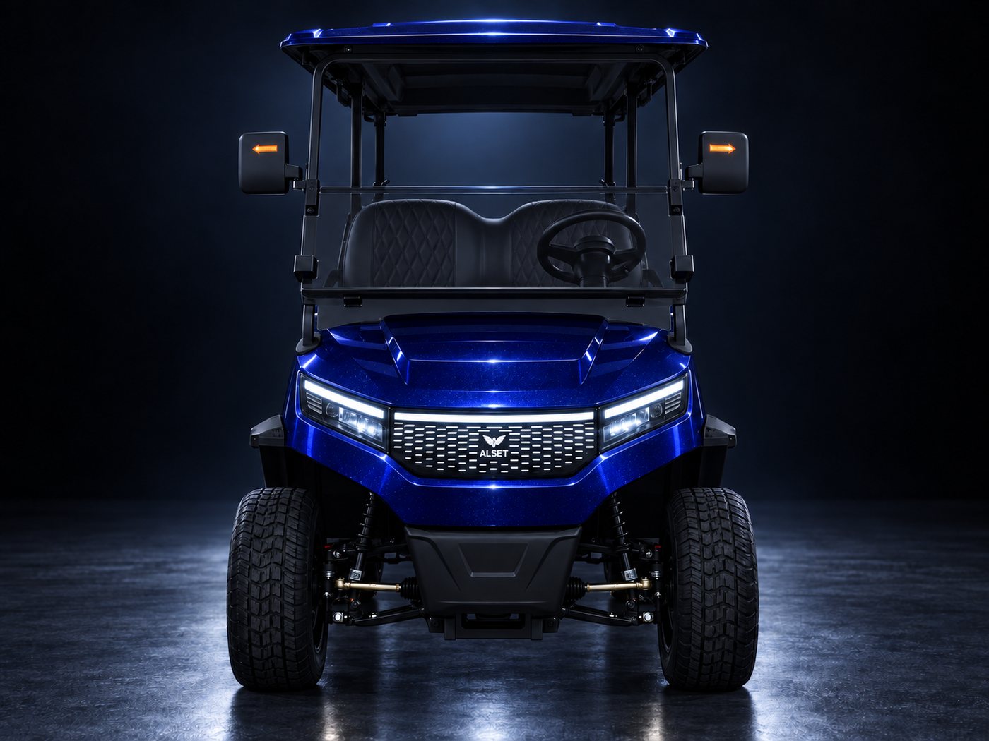 Heritage · Night Studio — ALSET lithium electric golf cart