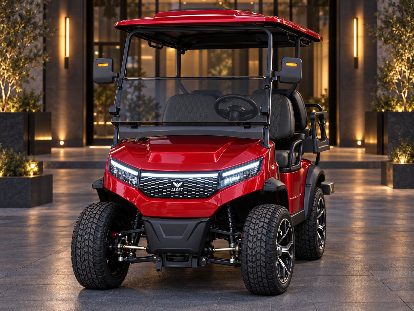 Heritage · City Arrival — ALSET lithium electric golf cart