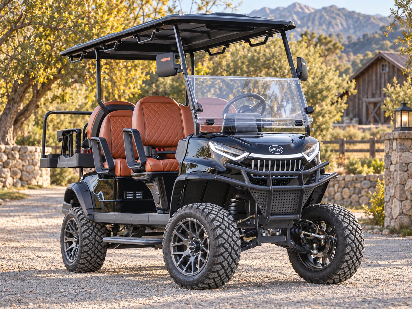 Mako · Autumn Orchard — ALSET lithium electric golf cart