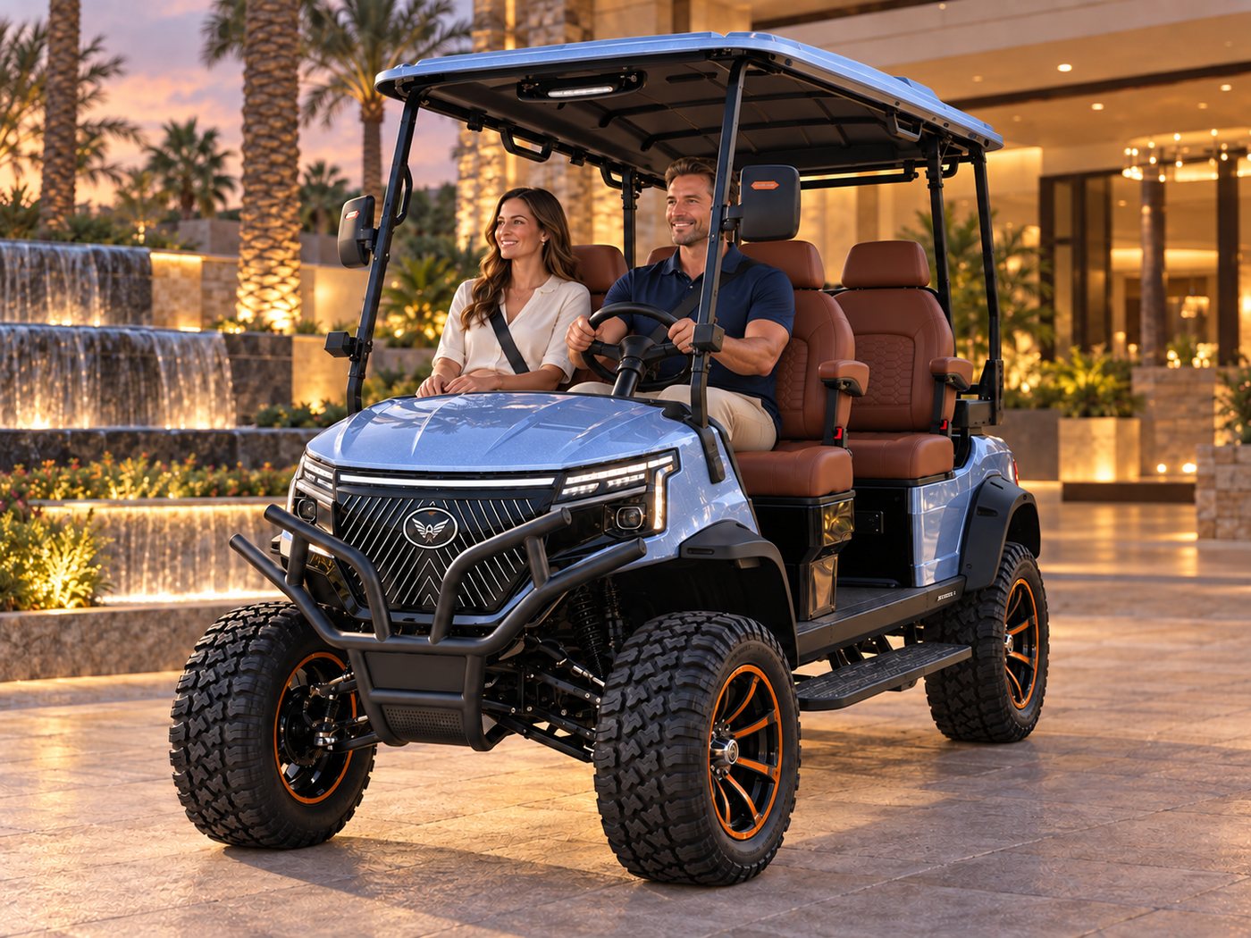 Vantage · Hotel Blue Hour — ALSET lithium electric golf cart